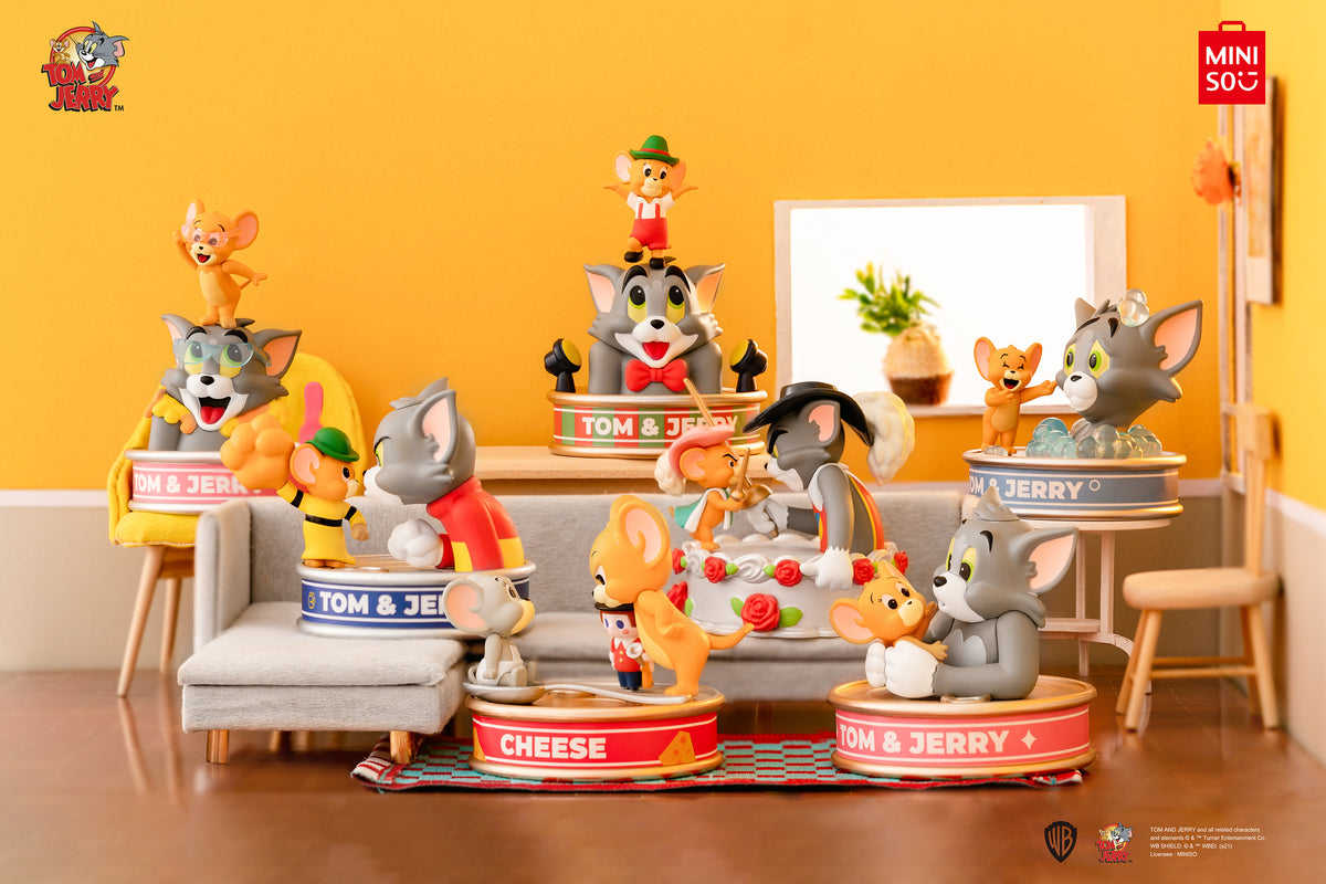 Tom and Jerry Can Collection Figure Model Blind Box – Miniso Philippines  Official