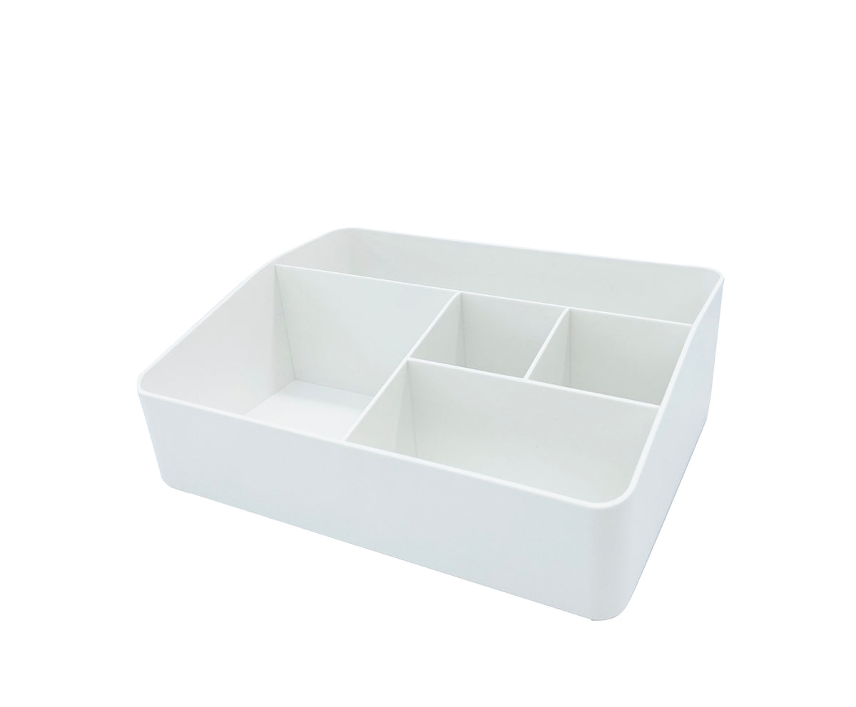 MINISO Stackable Compartment Makeup Organizer for Desk Miniso