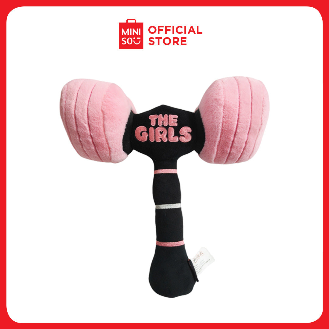 BLACKPINK ぬいぐるみ ハンマー THE GIRLS MINISO BPTG THE GIRLS Embroidered Pink Hammer Plush Toy