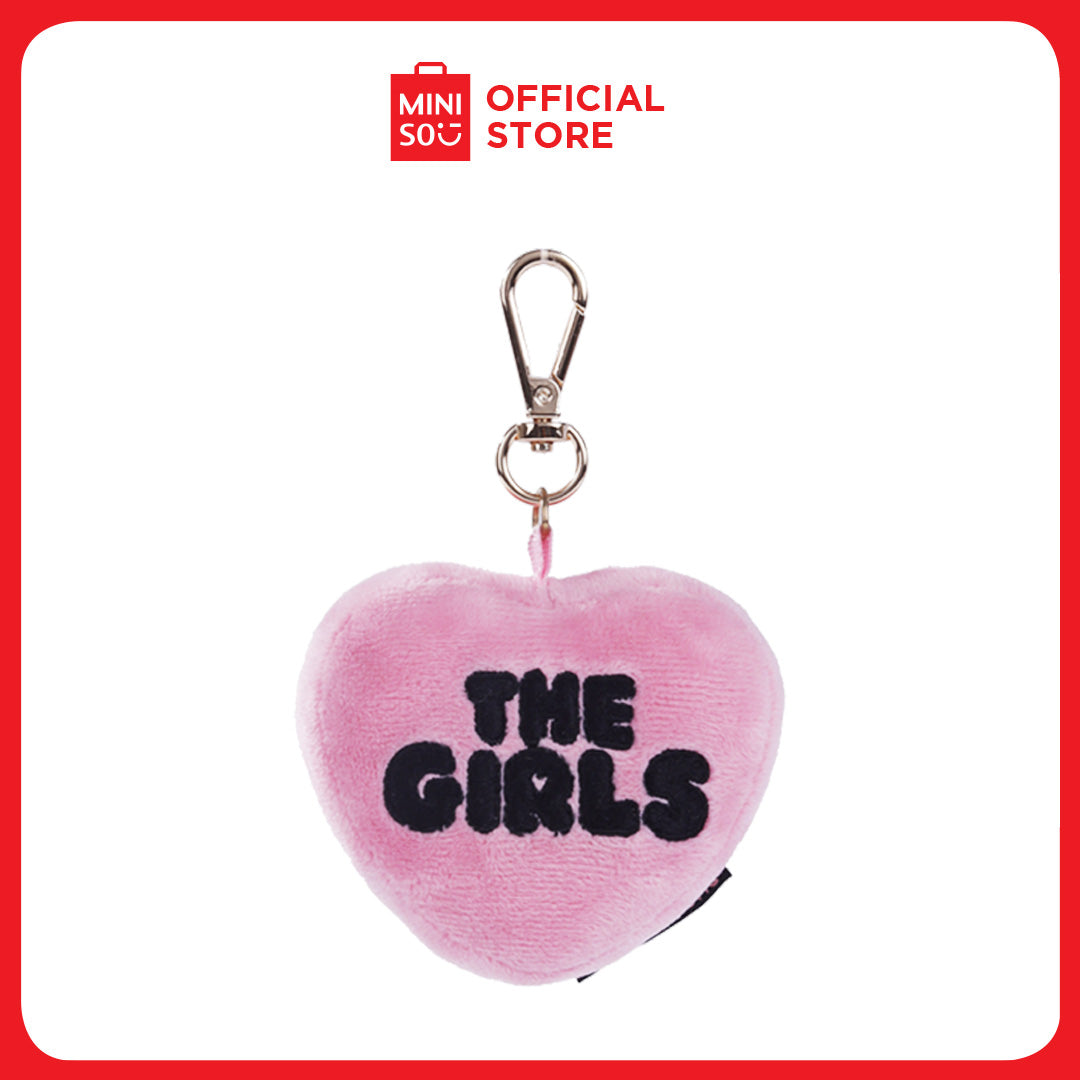MINISO BPTG Plush Pink Heart Phone Pendant – Miniso Philippines
