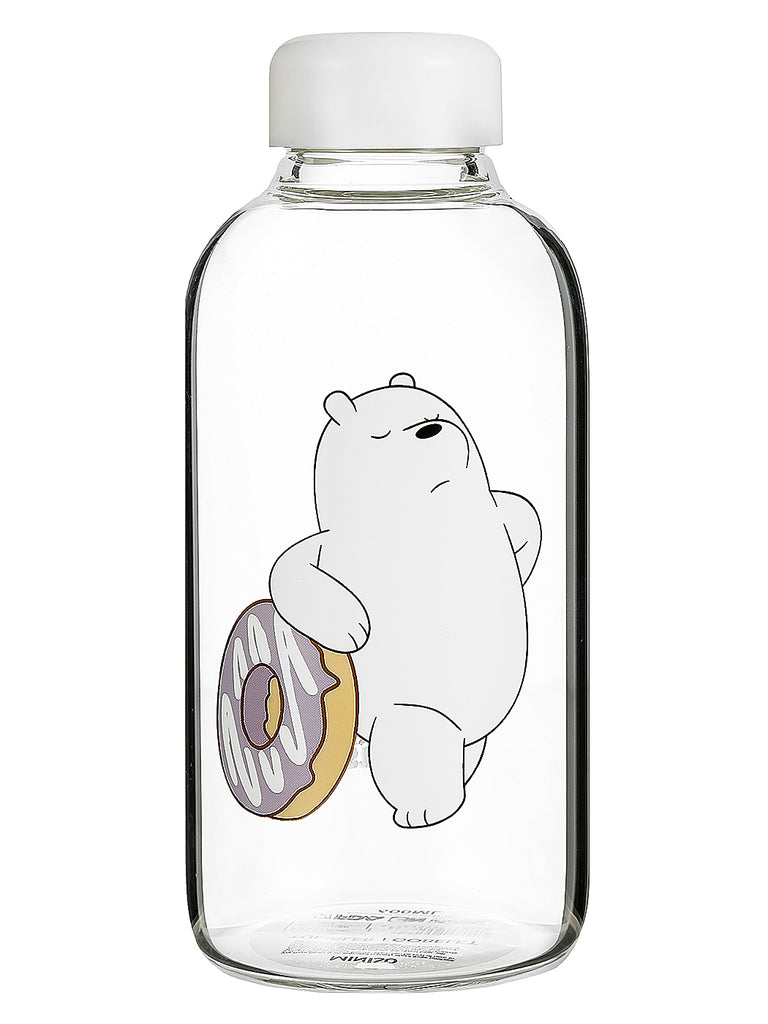 MINISO We bare bears Grizzly Panda Icebear Plastic Tumbler Cup