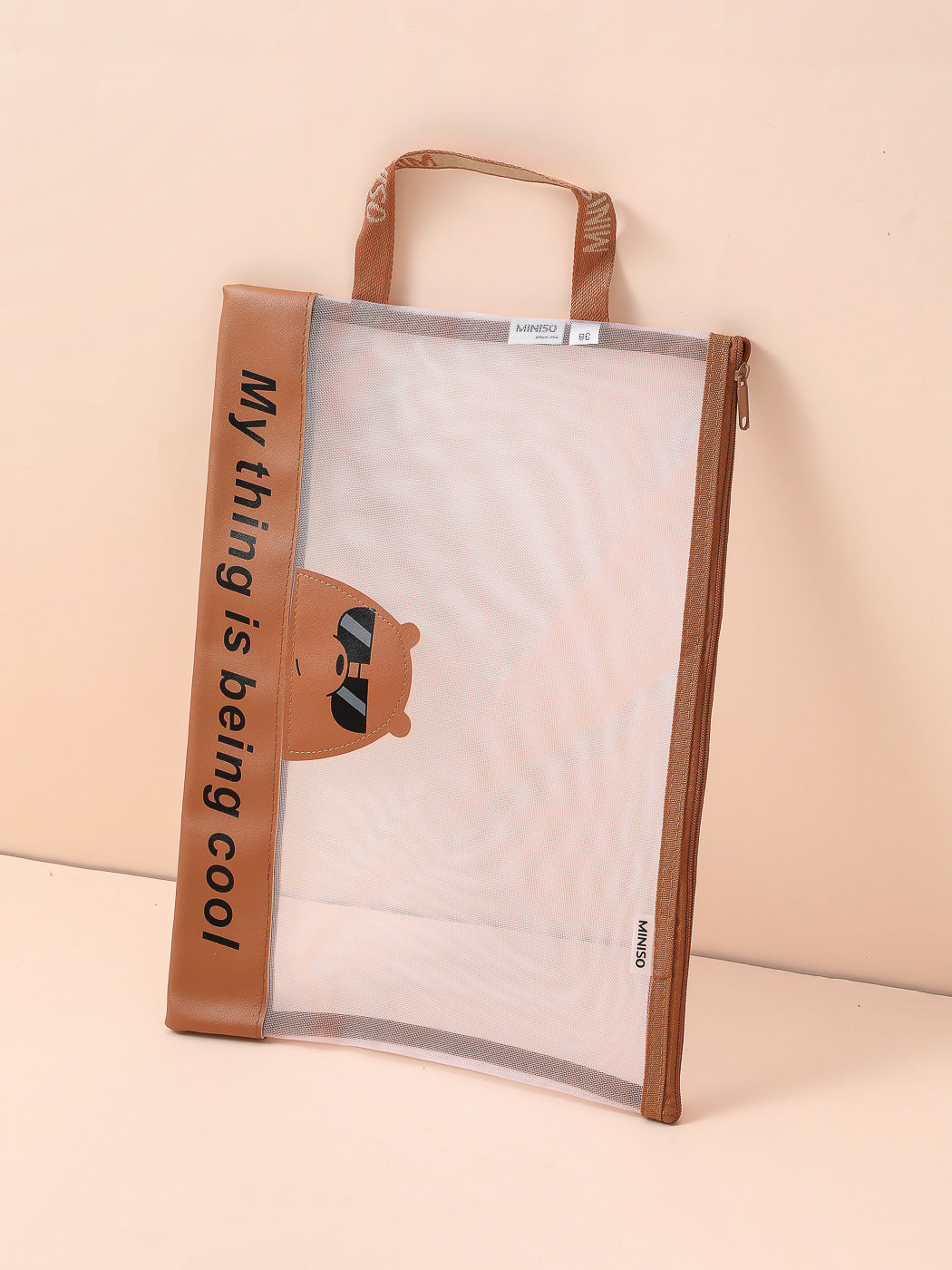 Miniso We Bare Bears Shopping Bag Tote Bag
