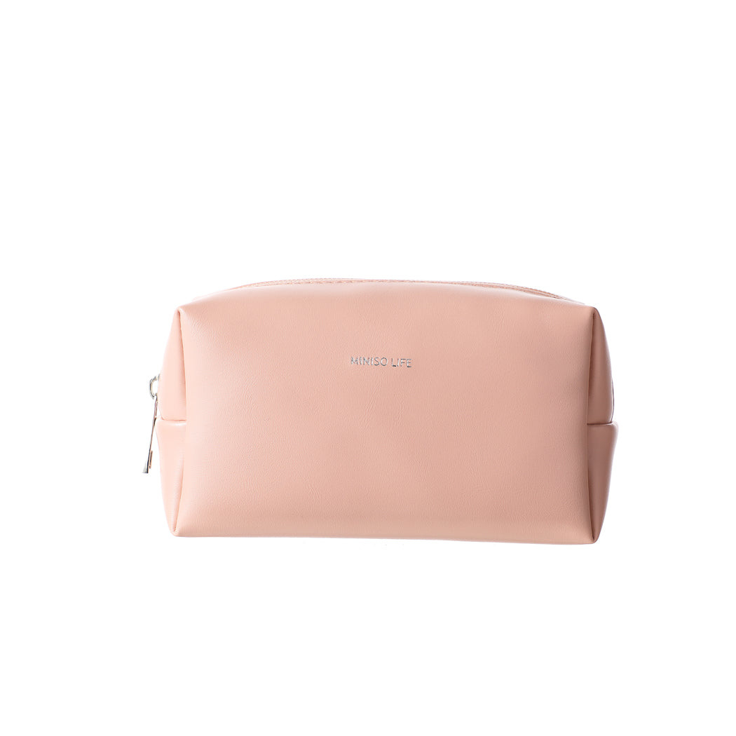 MINISO Simple Semicircle Cosmetic Bag Cosmetic Bag Maroon - Price in India  | Flipkart.com