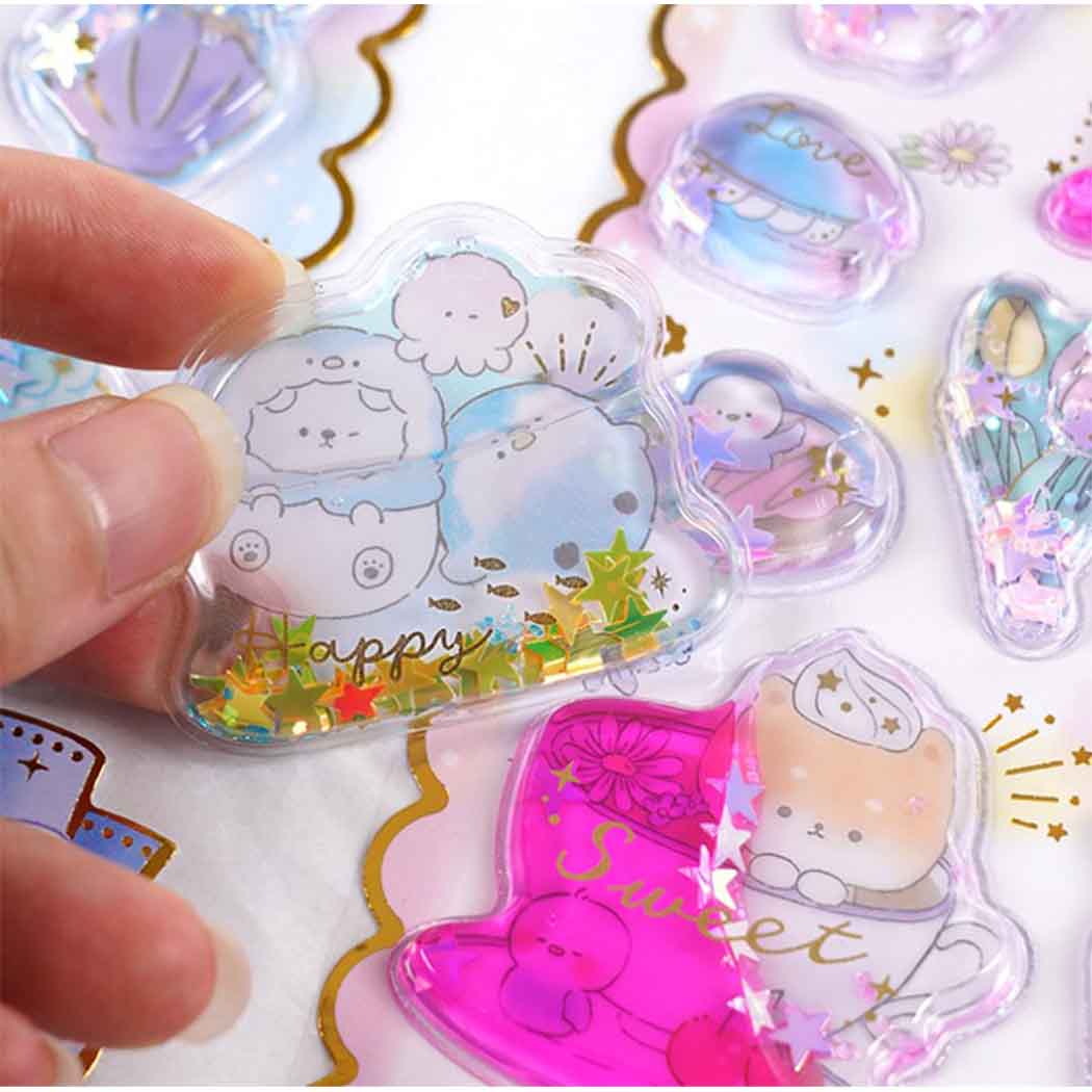 MINISO Colorful Liquid Stickers (6 Assorted Models) – Miniso ...