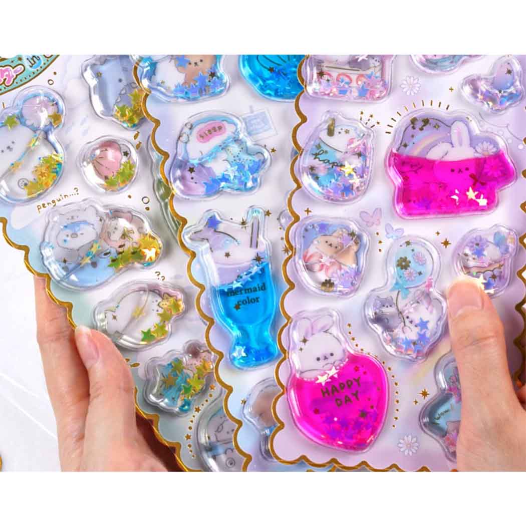 MINISO Colorful Liquid Stickers (6 Assorted Models) – Miniso ...