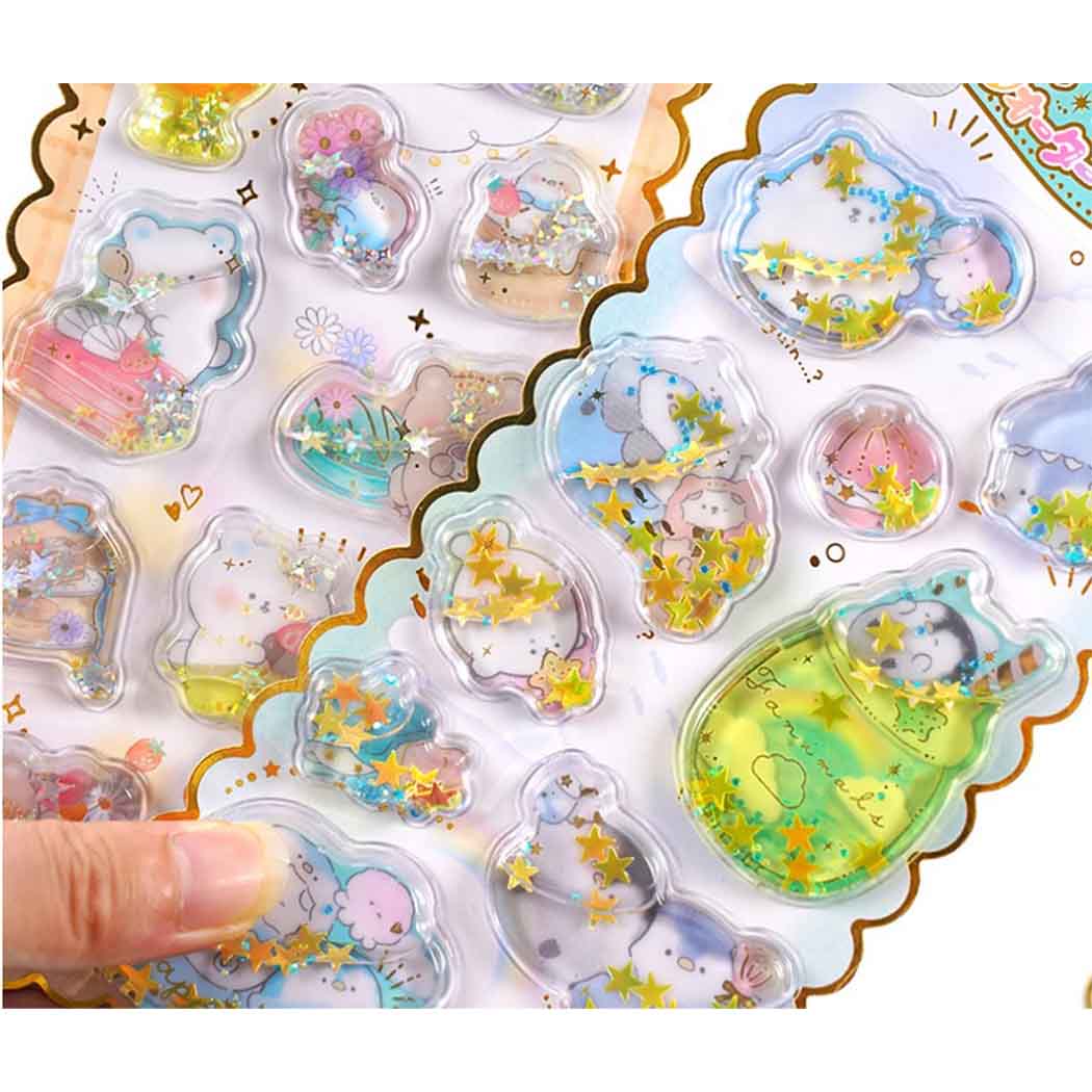 MINISO Colorful Liquid Stickers (6 Assorted Models) – Miniso ...