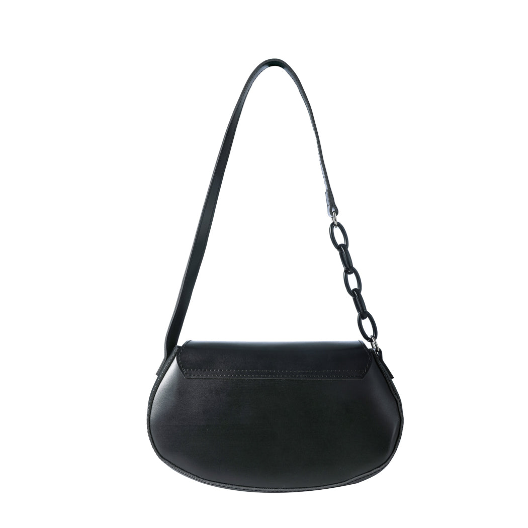 MINISO Shoulder Bag with Chain Strap (Black) – Miniso Philippines Official