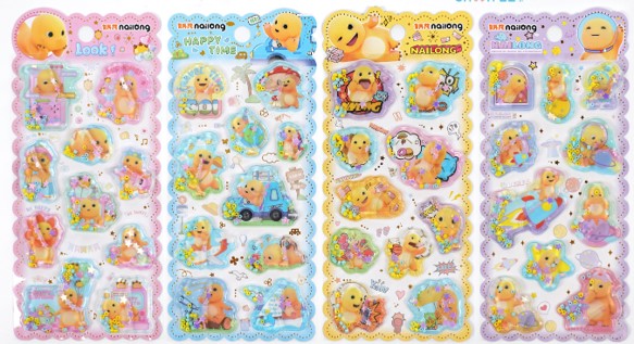 MINISO Nailoong Shaking Liquid Stickers (4 Assorted Models) – Miniso ...