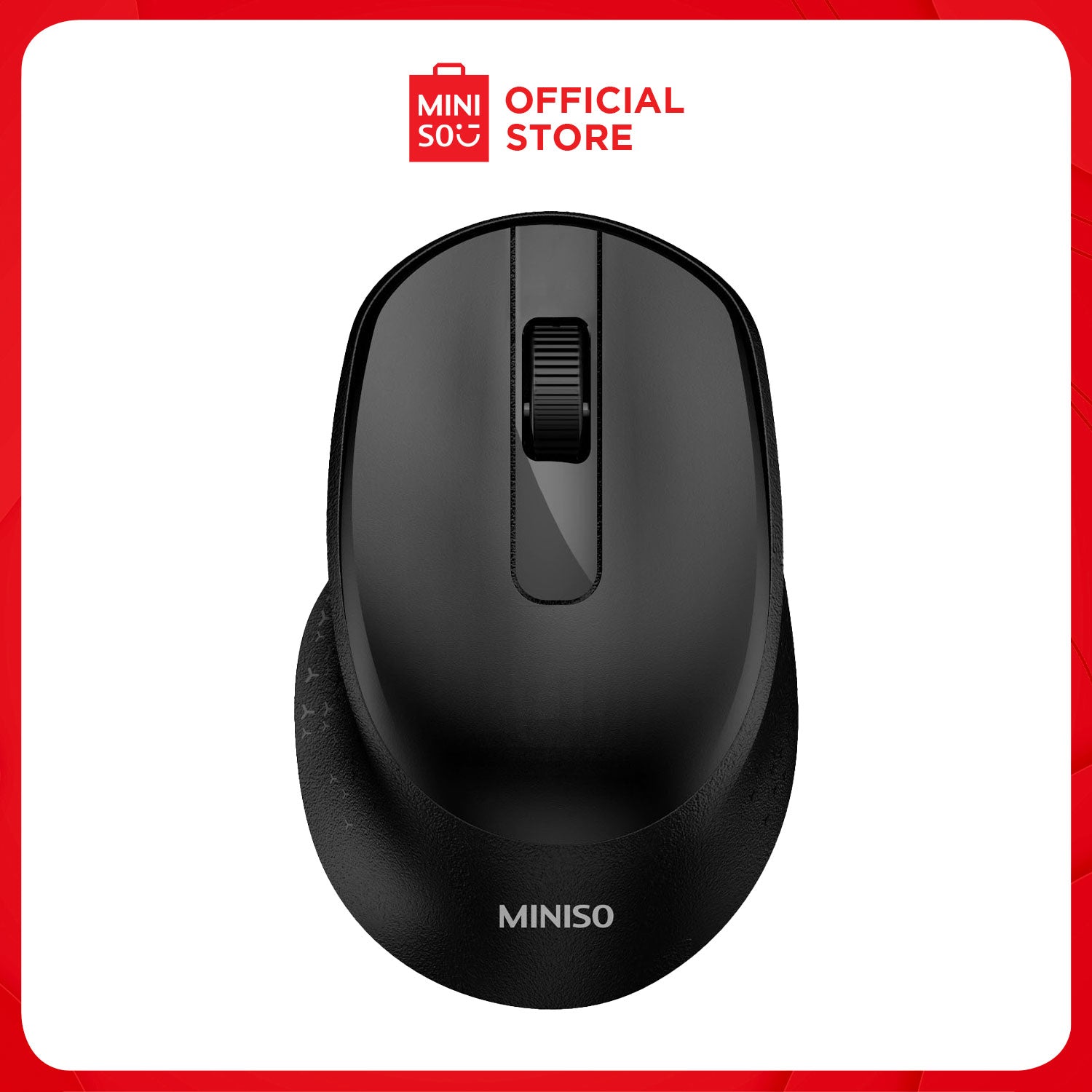 MINISO Wireless Silent Mouse Model: LW-3 BlK - Main Image