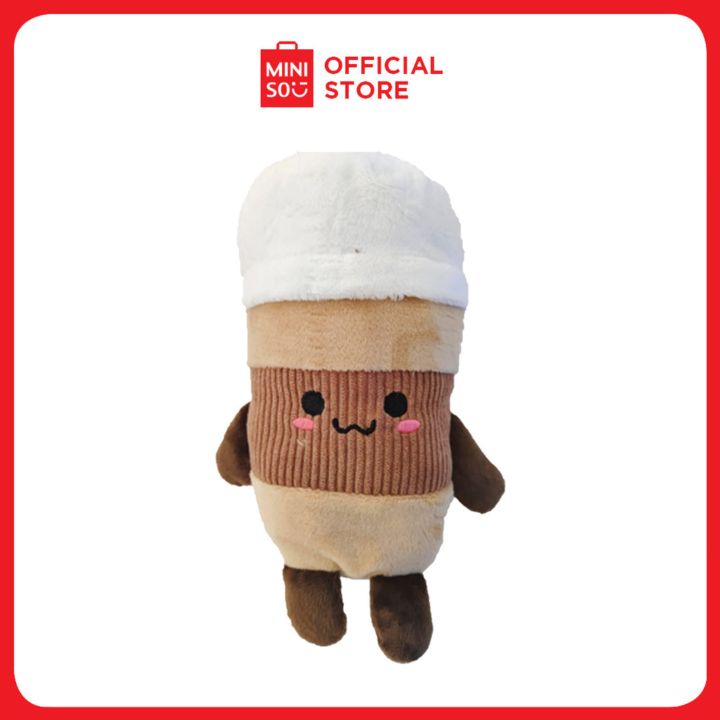 MINISO 8-inch Coffee Plush Toy Pillow