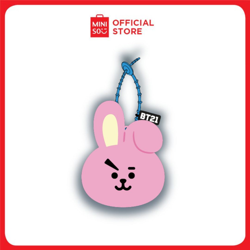 MINISO BT21 Cooky Silicone Earphone Protective Case – Cute Durable Cover