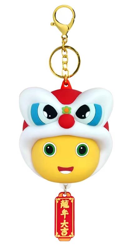 MINISO Nailoong Lion Hat Coin Purse – Cute Animal Design, Soft Durable Zipper Pouch for Coins and Small Items
