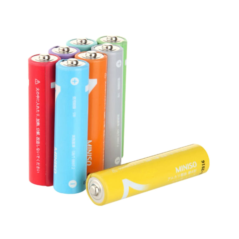 AAA Alkaline 8-pc. Battery Pack - Miniso Philippines Official