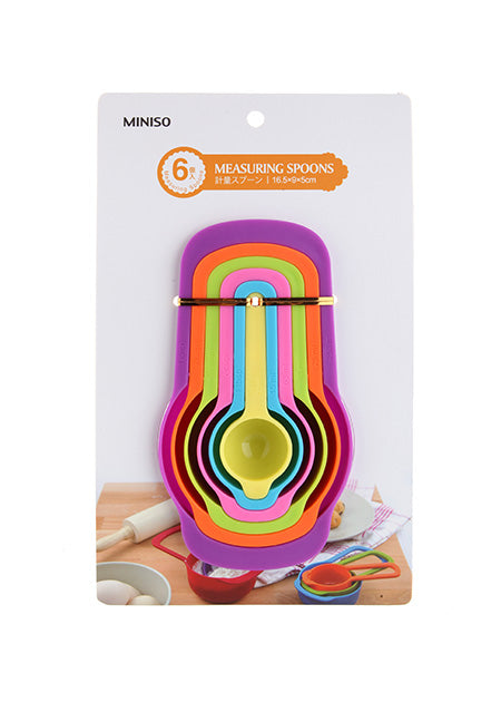6-Color Measuring Spoons - Miniso Philippines Official
