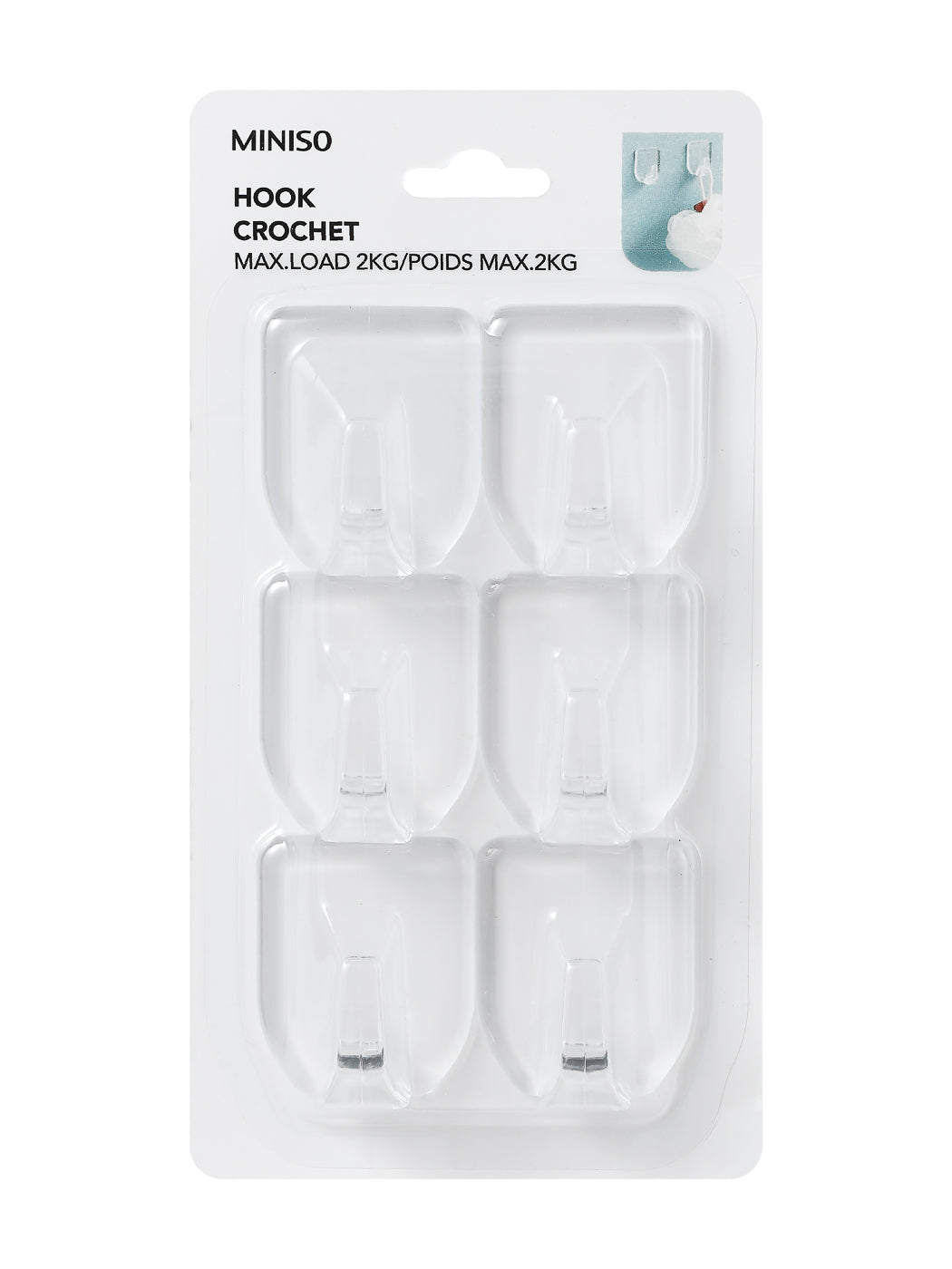 Traceless Hook (5 Pack) - MINISO