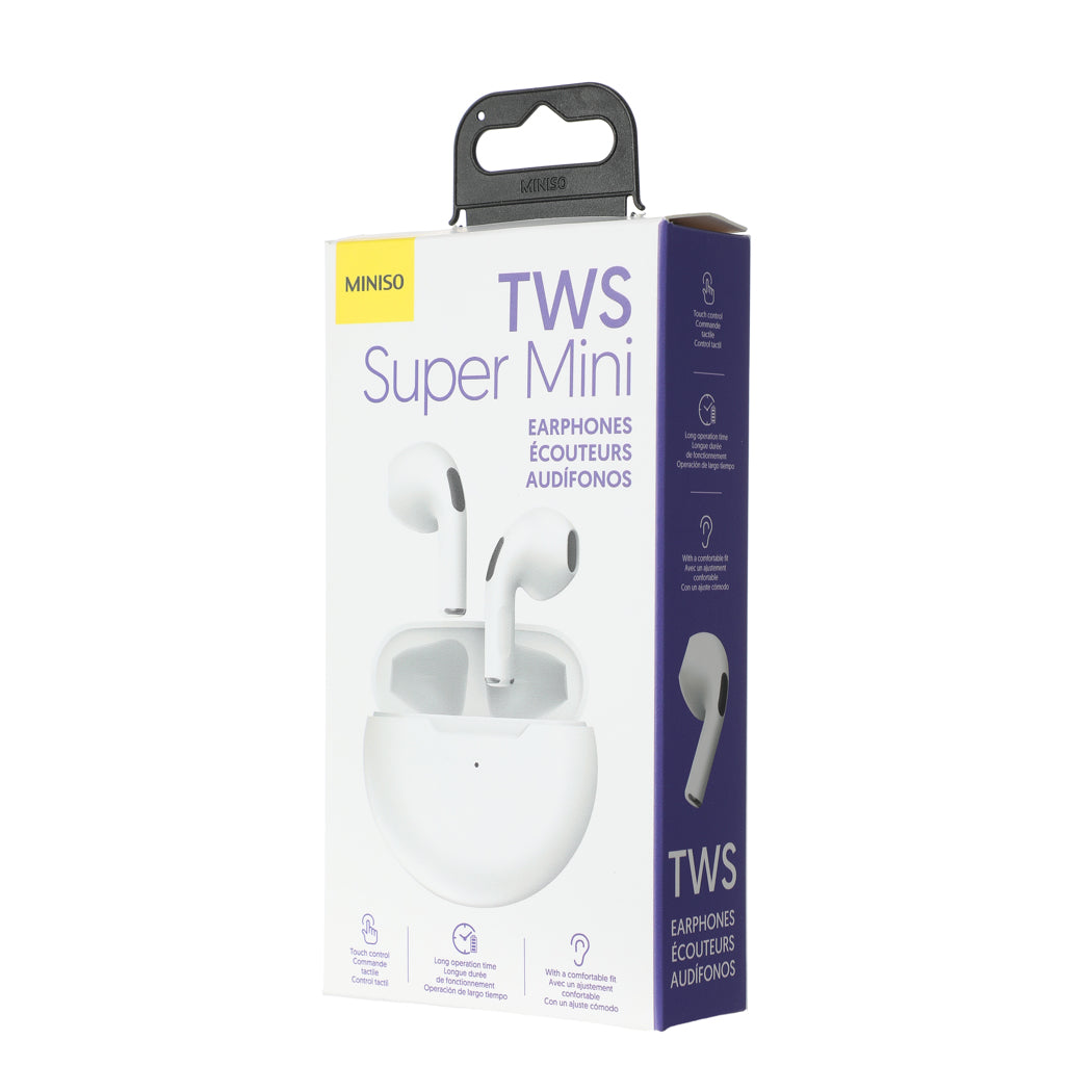 MINISO TWS Earphones Model EB028 Whit – Miniso Philippines Official