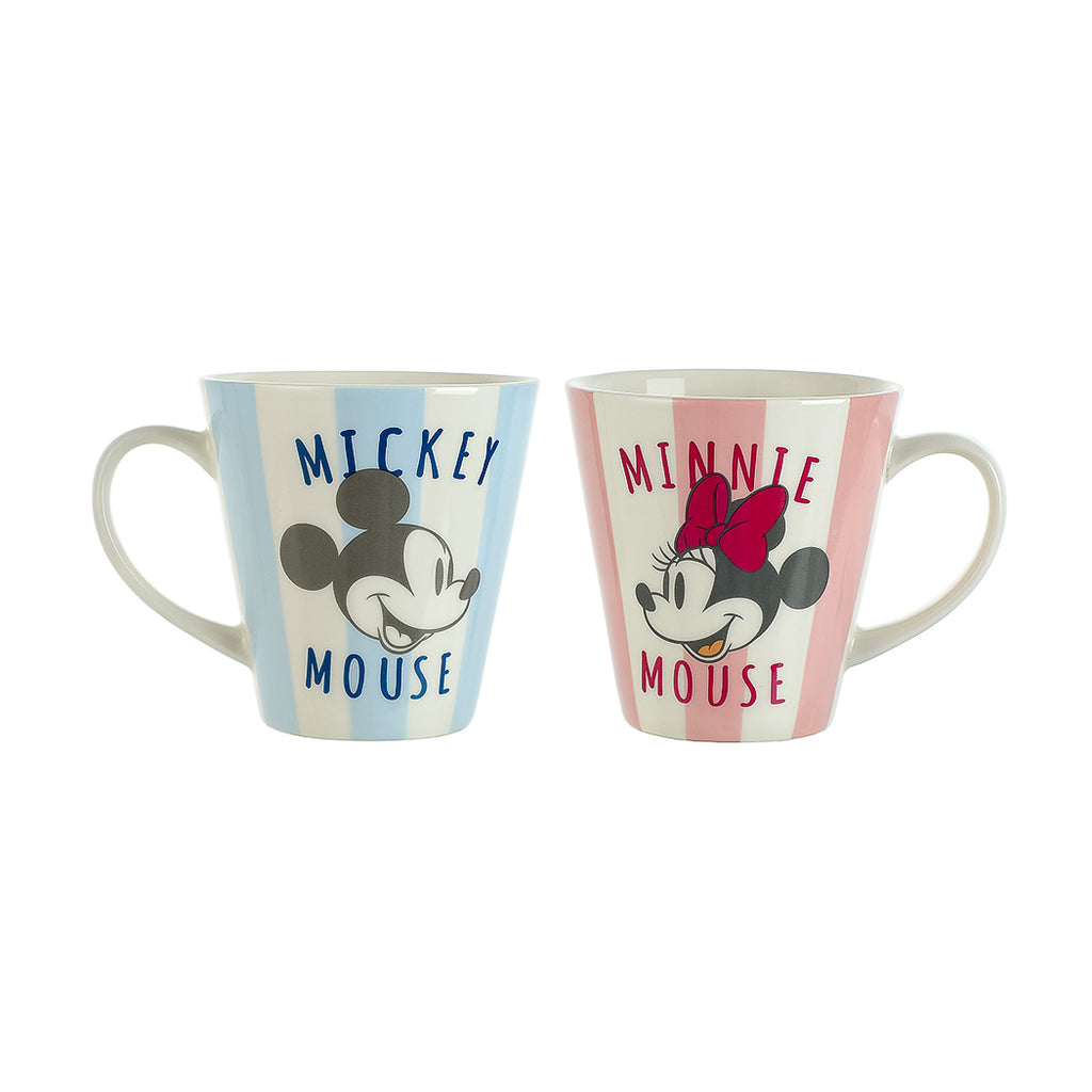 350ML Disney Mickey Mouse Coffee Mugs with Spoon Cartoon Daisy