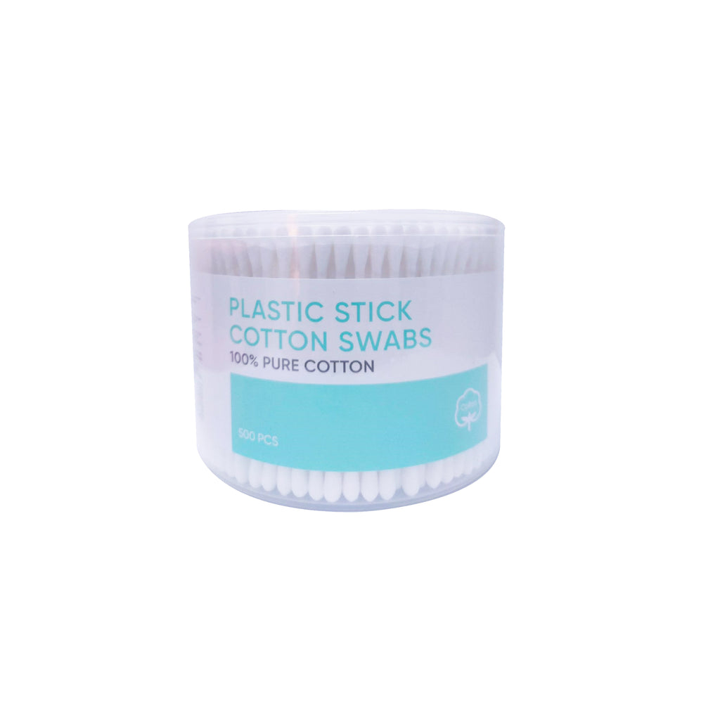 Plastic Stick Cotton Swabs (500 pcs) - Miniso Philippines Official