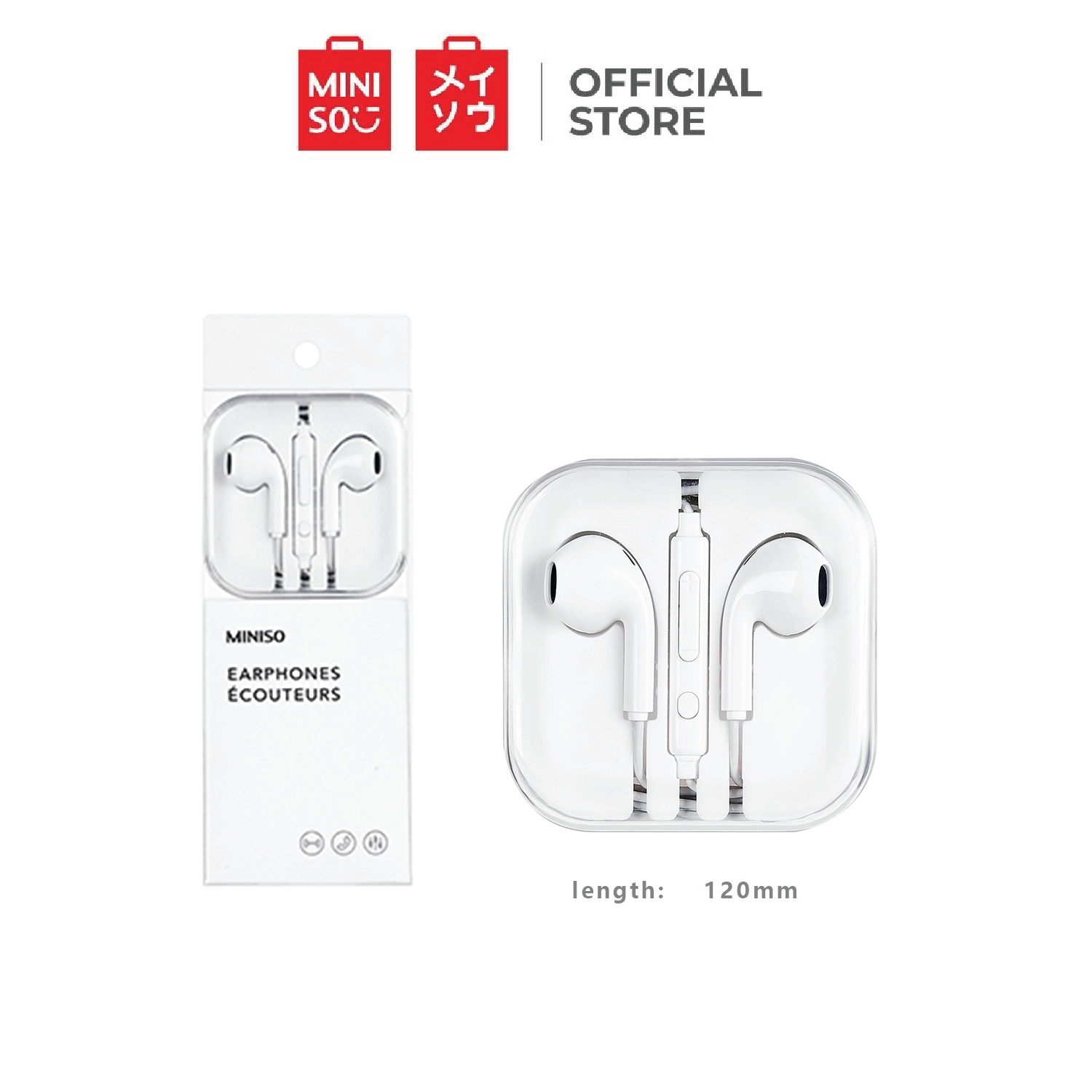 Earphones miniso discount price